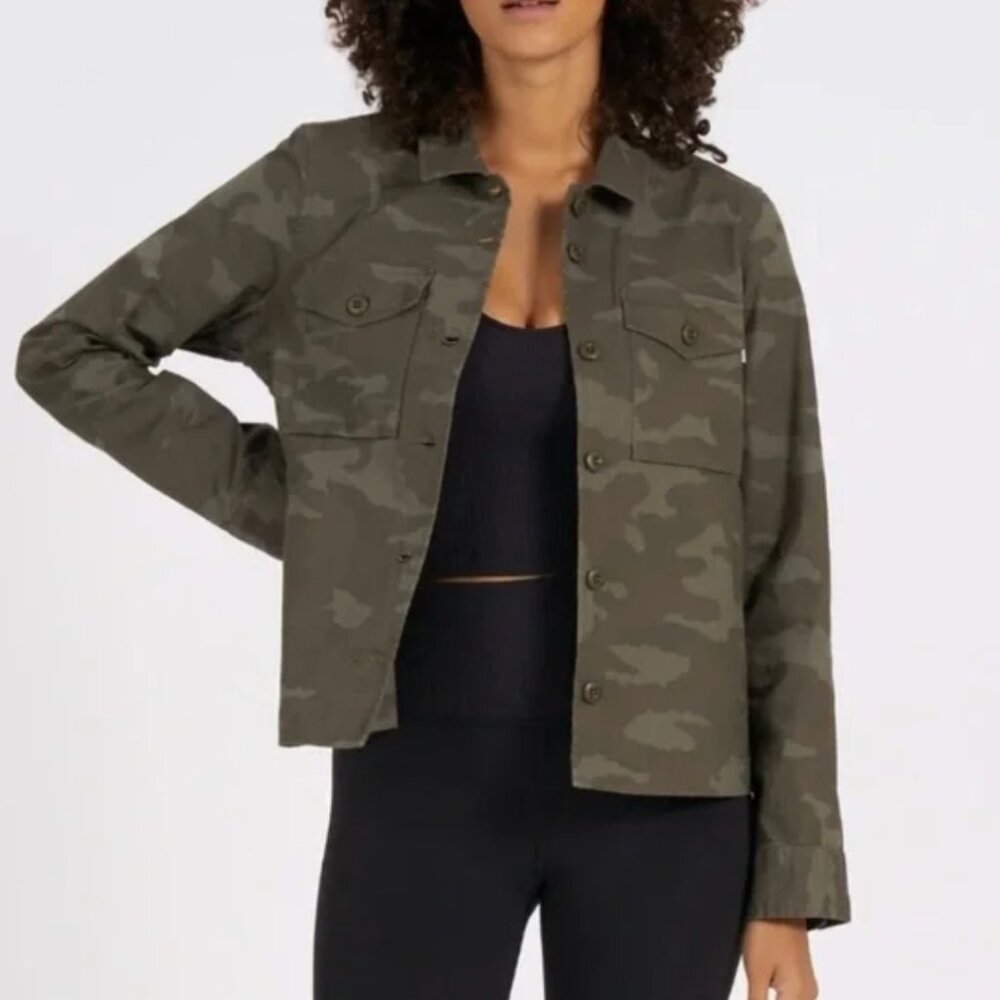 Vuori Ripstop Jacket in Oregano Camo Camouflage